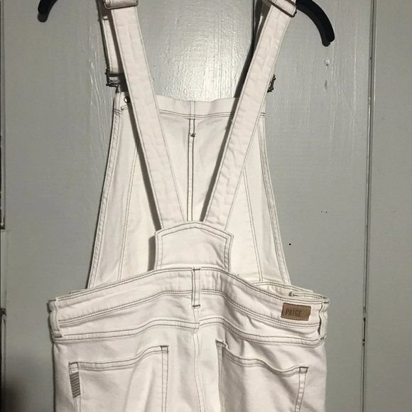 Paige denim white overalls - Picture 6 of 8